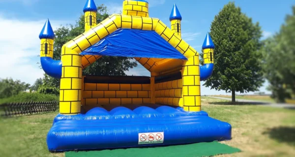 242424ff2f Hüpfburg Ritterschloss Gelb