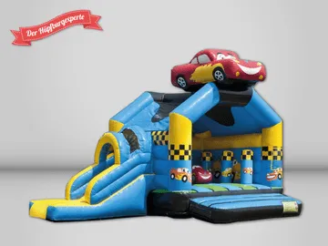 Hüpfburg Auto